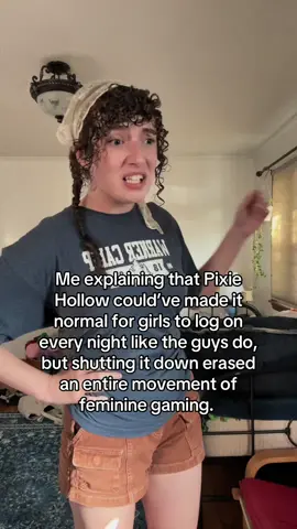 As a Girl Gamer, I am NOT saying girls don’t belong in non feminine gaming spaces. Just that there would be MORE feminine games that are not just farm games. But don’t get me wrong, I love animal crossing. I just was going crazy with the girls AND guys on that chat room. #pixiehollow #tinkerbell #girlgamer 