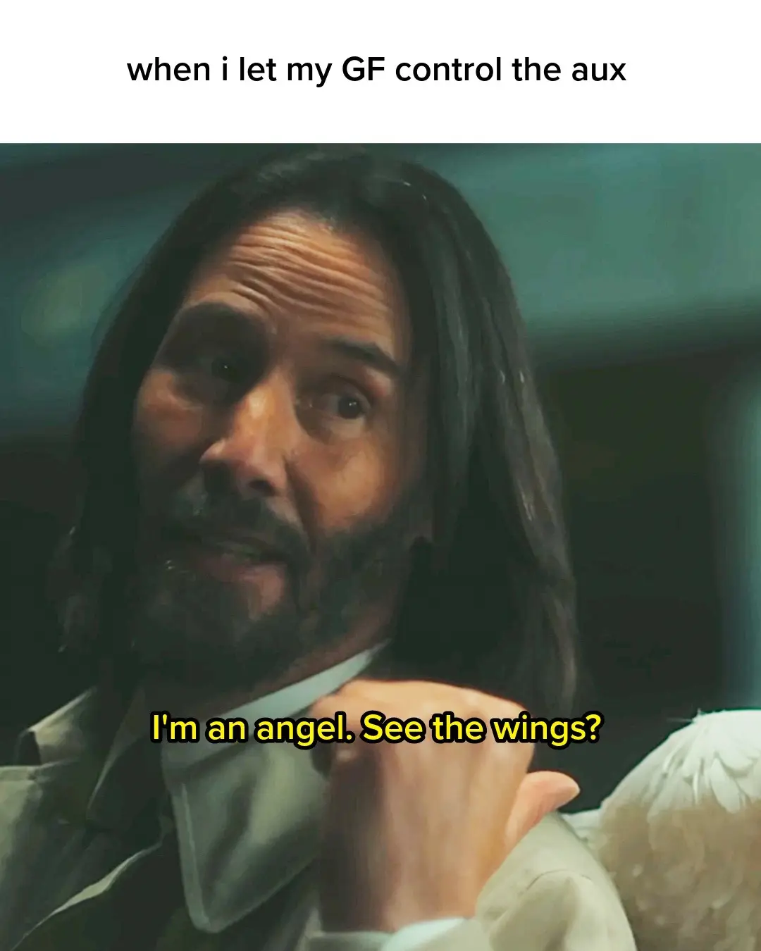 i live to help others 😇 #GoodFortune is showing TODAY at Regal! get tickets now! #KeanuReeves #MovieTok #RegalMovies #AngelTok 