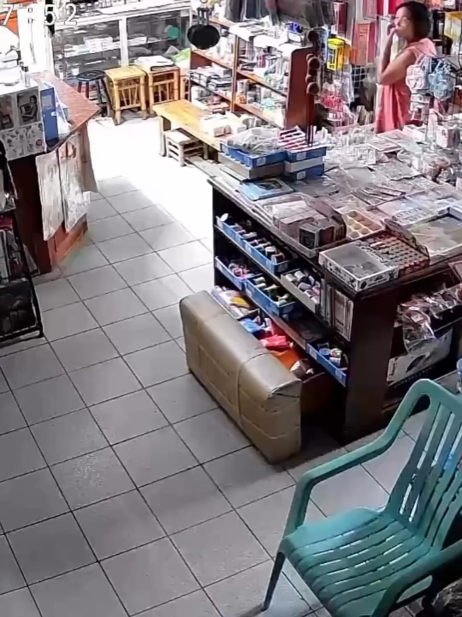 923花蓮堰塞湖潰堤 一間小文具店化為烏有 本周又有颱風 堰塞湖還在