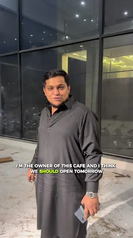 Everyone’s Got an Opening Date… Except the guy who actually knows  Stay tuned — Core Coffee is Almost Ready. #corecoffee #brewingsoon #coffeetime #funnyreel #lahorecafes   