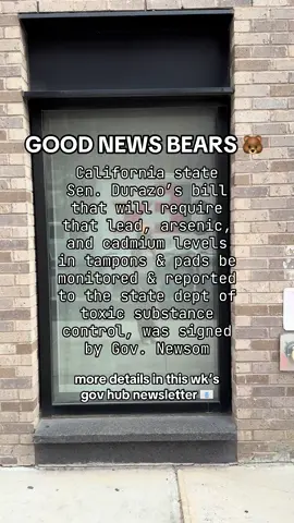 good news out of California - more details on this story, including the when, the why, the how, are all in this wk’s gov hub newsletter. Read it at the link in bio  #womenshealth #health #california #toxins 