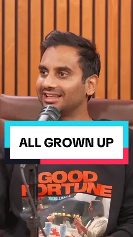 Aziz Ansari is officially an old man.  #parksandrec #azizansari 