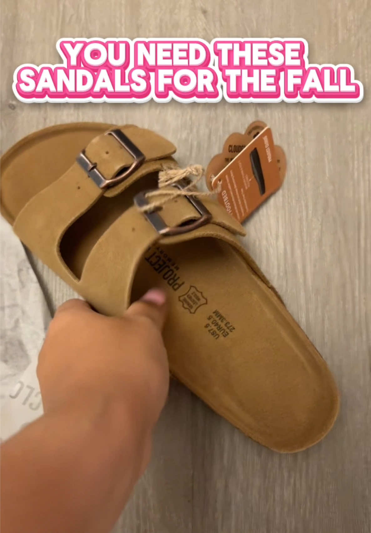 These sandals are so comfy ✨