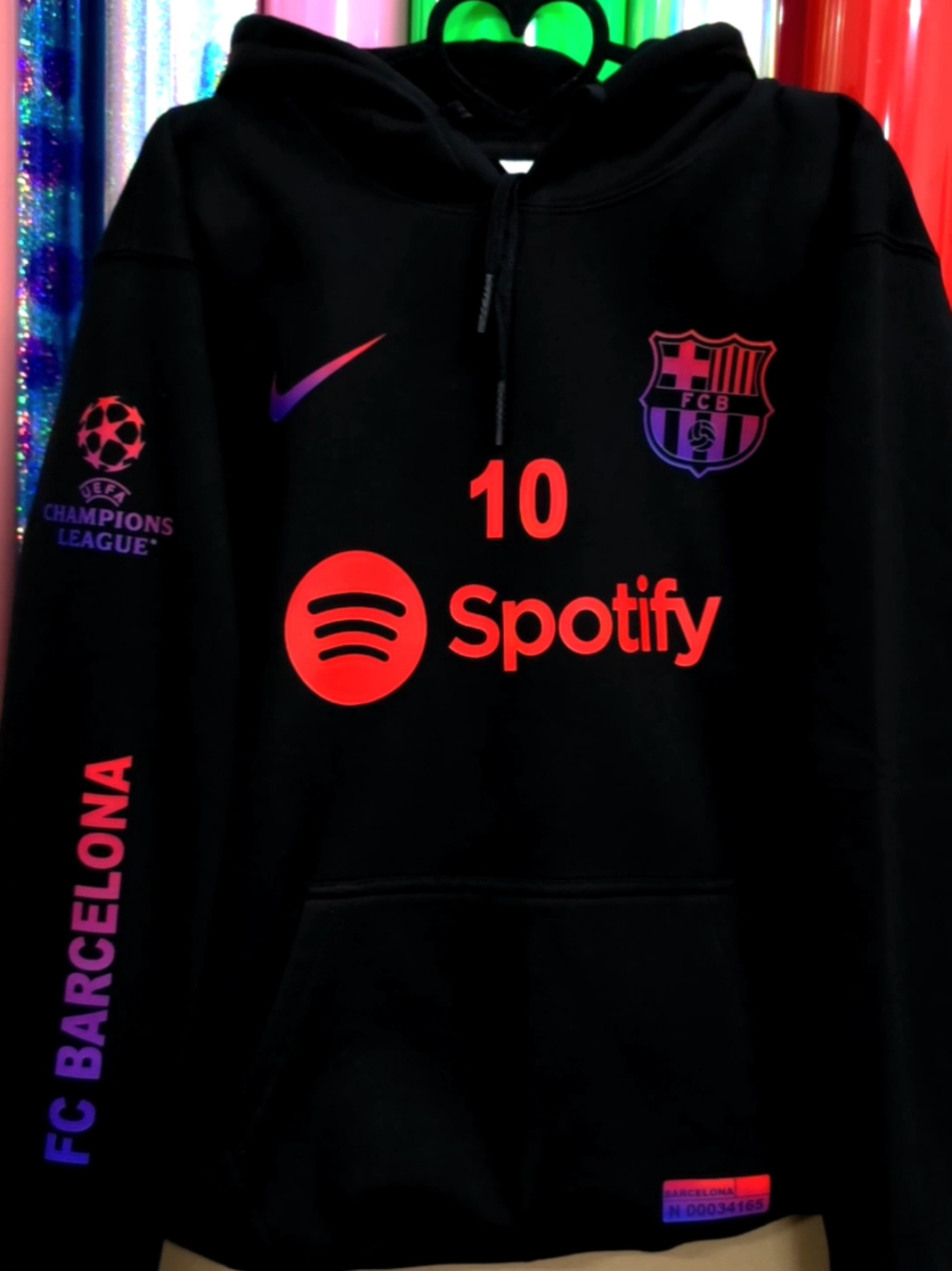 Polera Personalizada ⚽️❤️💙 #biscabarca🔴🔵🔴🔵 #barcelona #videoviral #barcelona #sudaderaspersonalizadas 