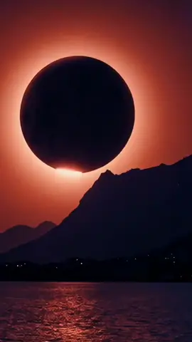 O maior eclipse solar deixará a terra na escuridão  #astronomia #eclipsesolar #sol #terra #eclipse 