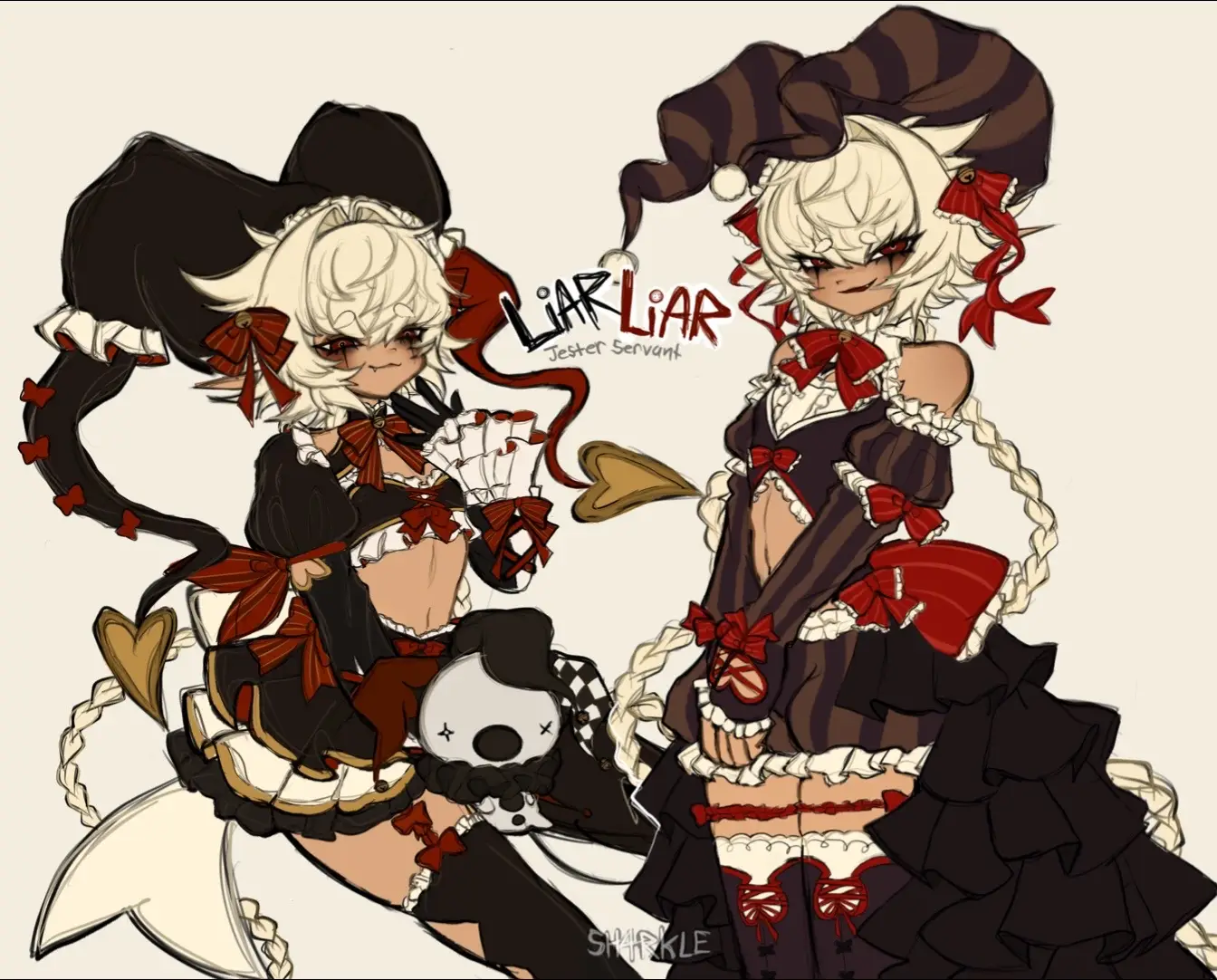 The Mirou boy Liar Liar (plush sooonnn maybe) #oc #art #originalcharacter #fyp