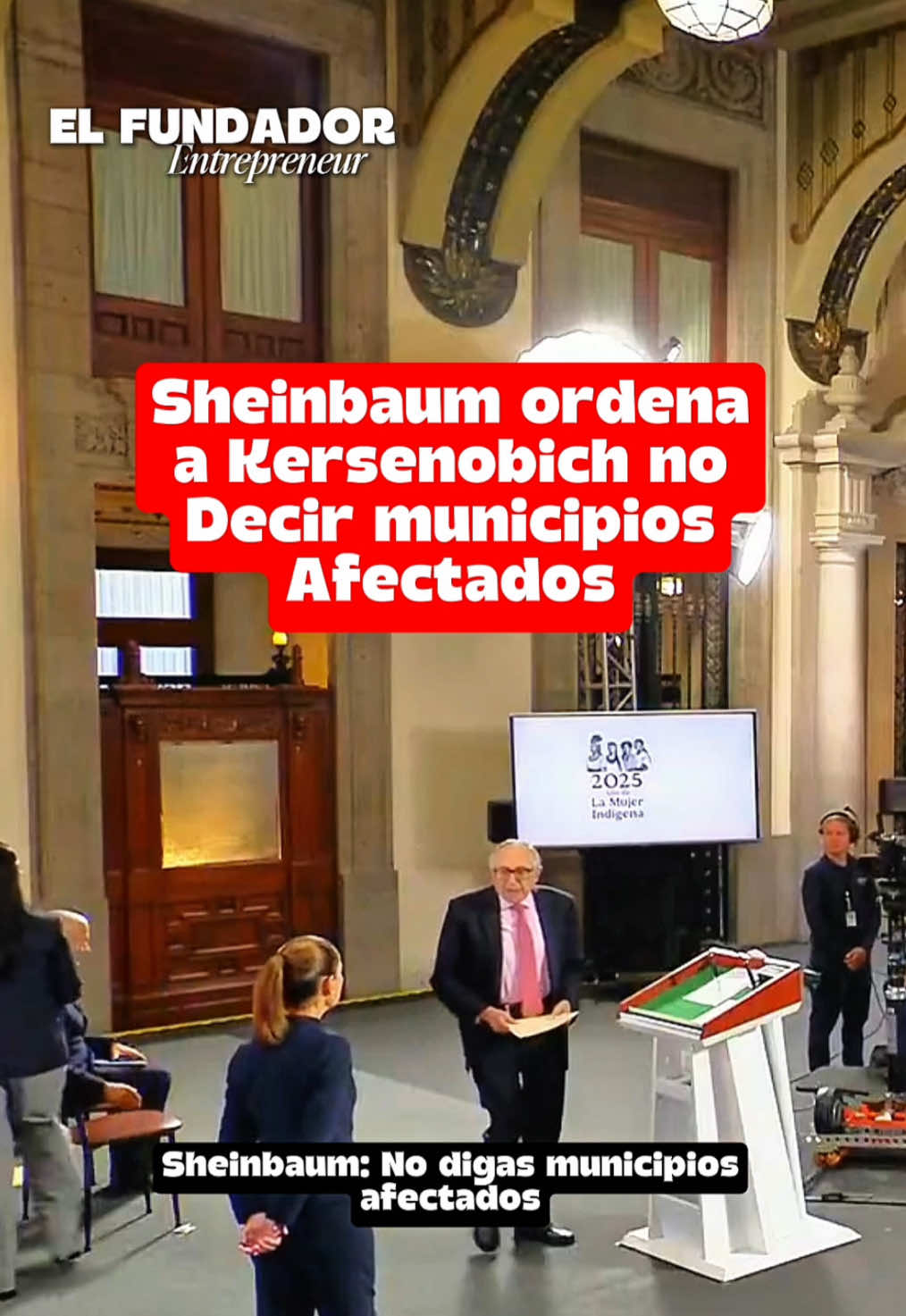 Se viraliza fragmento de la mañana era donde Claudia Sheinbaum ordena al secretario de Salud no decir que municipios fueron afectados  #claudiasheimbaum #mañanera #viral #presidenta 