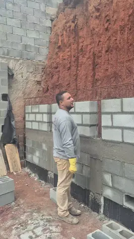 ferragens dos muros #obra #construção #pedreiro #bloqueiro #construction 