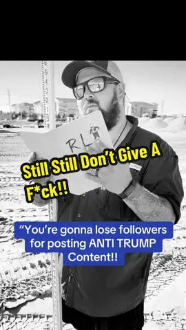 Nah, I still don’t give a f*ck!! #fdt #nah #losingfollowers #antimaga #fyp 