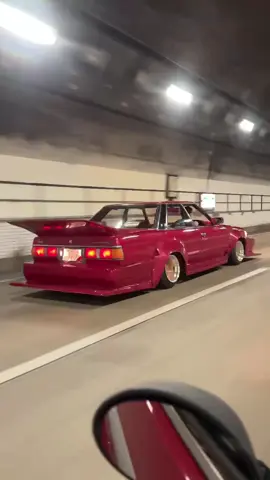 動いとるとかっこいい！ 俺の赤い彗星 #gx71 #マークⅡ #街道レーサー#デッパ#ワンカム