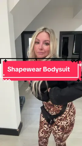 This SHAPEWEAR body suit had me feeling like a model! I absolutely love it 😁 and it’s CHEETAH. It’s literally holding everything in. Im amazed!!! 