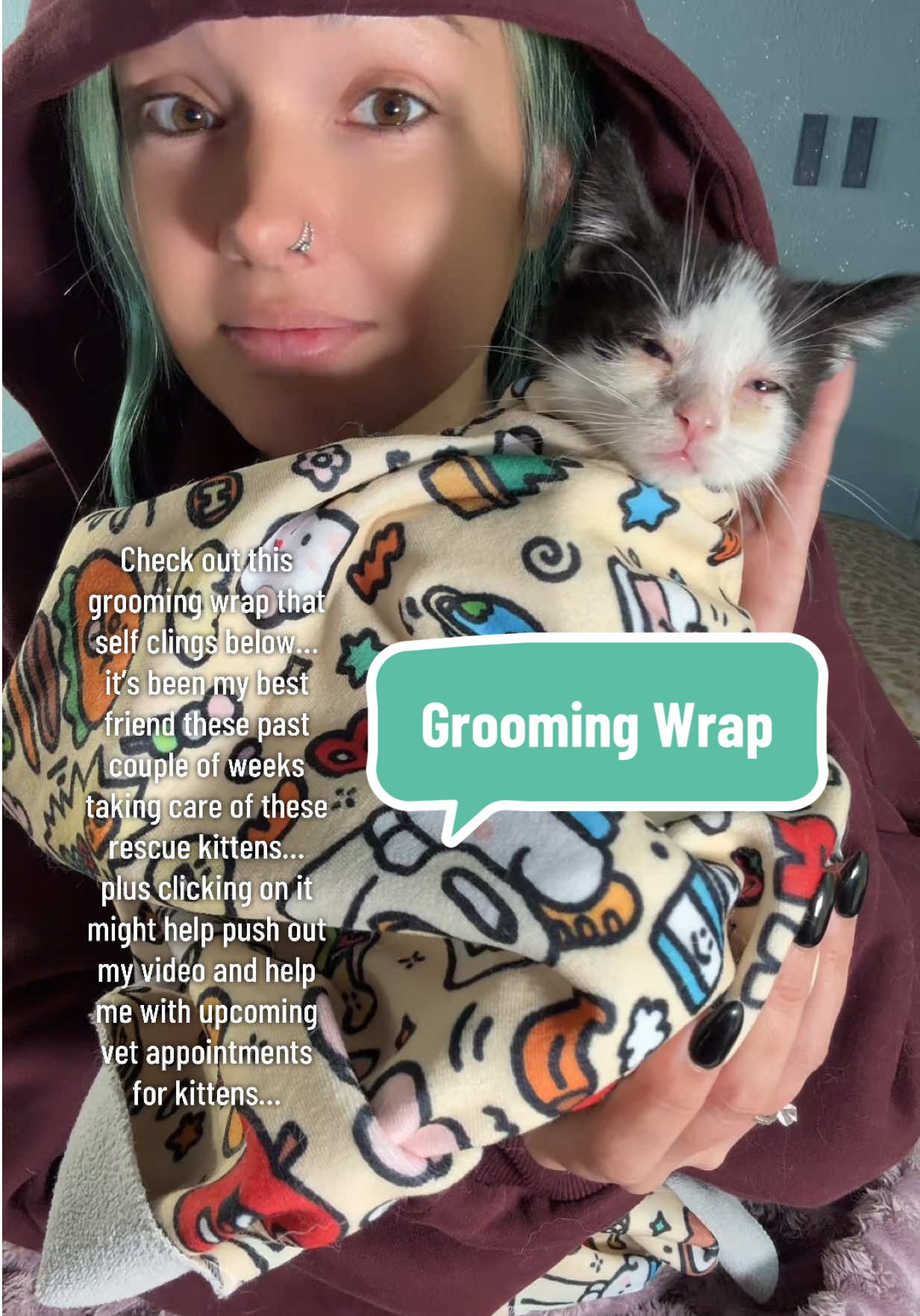 #rescuekitten #kittens #catsoftiktok #cat #tiktokshopfalldealsforyou 
