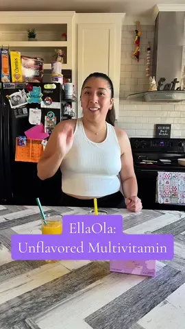 Ella Ola makes it so easy to give my kids their essential multivitamins for the day. Unflavored for my picky eater is the way to go! 💜 @EllaOla Brands  #ellaola #multivitamin #unflavored #kidsvitamins #pickyeater 