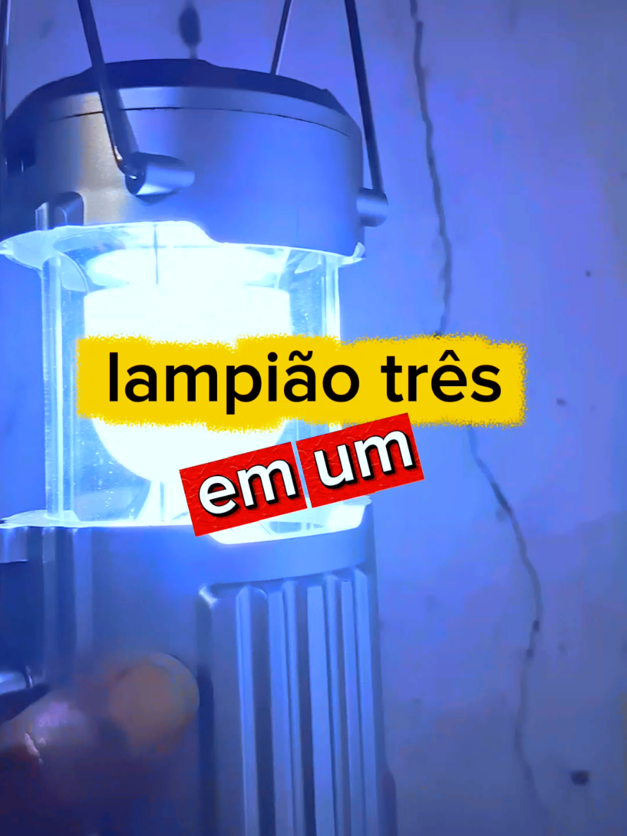 lanterna lampião três em um #achadinhos #lanternalampiao 