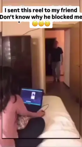 You know why he block you lol #tiktok #scary 