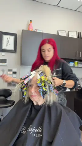 foiled & unfiltered! grandma is back & she’s giving you her honest review of DWTS! who are you voting for tonight?! #newjerseyhair #hairsalon #fyp #dancingwiththestars 