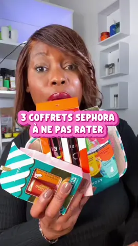 En collaboration commerciale avec @Sephora Collection  Le dilemme de Noël le plus dur🫤 Ces coffrets de Sephora collection sont tellement WAOU et à petits prix que j’ai envie de tout garder… J’ai craqué sur ces 3 pépites. 🌸Lip Sleeping Mask Duo Set (12,99) 🌸Lash & Brow Duo Set (19,99€) 🌸Coffret 8 masques soin. (29,99€) il y’a plein d’autres cadeaux canons (Bain, cheveux, maquillage… ) pour remplir le pied du sapin! Foncez shopper les votres ! #sephoranoel #sephora #ideescadeaux #wishlist #collaborationcommerciale 