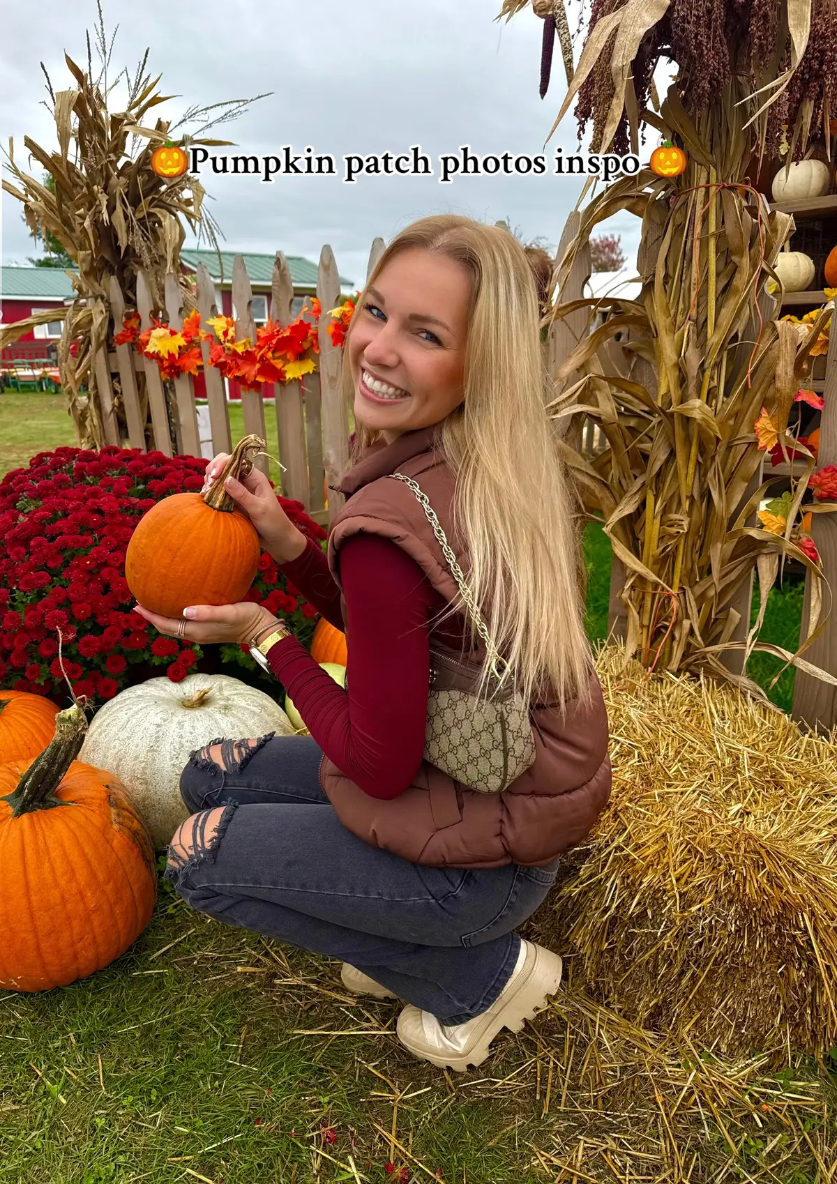 #pumpkinpatch #pumpkinpatchoutfit #fallootd #fallphotoshoot #fall 