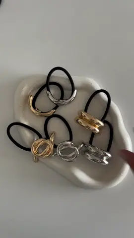 Elástico para Cabelo Metal Dourado/Prata Liga de cabelo/acessórios de cabelo #amarradores #amarradordecabelo #acessoriosdecabelo #acessoriosfemininos 