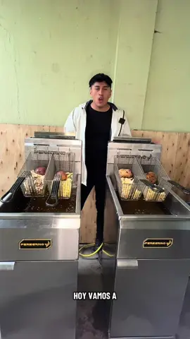Pongamoslo a prueba 🥔🍟🔥 #freidoraindustrial  #papasfritas #comidarapida #ecuador #guayaquil 