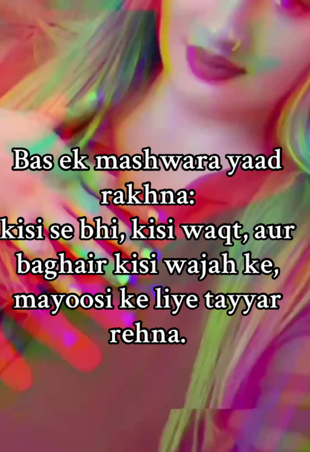 بس ایک مشورہ یاد رکھنا: کسی سے بھی، کسی وقت، اور بغیر کسی وجہ کے، مایوسی کے لیے تیار رہنا #CapCut #urdu capcuts#capcuts #urdulines🥀 @AP Dhillon @CAPCUT @Farhan Saeed @HUM TV @Humayun Saeed @TikTok LIVE France @TiktokPakistanOfficial @MTV @Kareena Kapoor Khan @Dior #fyppp❤️ 