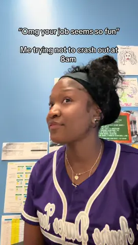 Imagine this being the first convo you have everyday and everyone thinking it’s all fun FUN FUN 🥲 lol #fyp #teacherlife #danceteacherlife #relatable #middleschoolteacher 