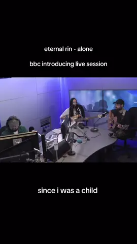 my first ever live session ahhh so surreal! if you like haunting ethereal shoegaze this one’s for you #bbcintroducing #eternalrin #altrock #shoegaze #altmusic #emomusic #deftones #wisp @BBC Sounds 