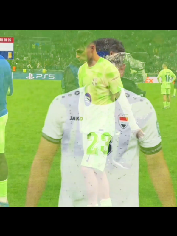 شوكت ايصير براسنا خير؟  #العراق #السعودية #منتخب_العراق #عراقيين #برشلونة 
