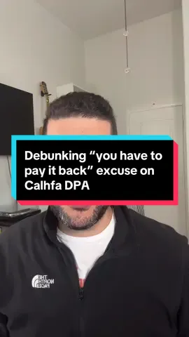 Debunking the “you have to pay it back” excuse on CalHFA Programs. This could be a great opportunity for someone to get into a home and start building equity. If it were not for this program, people would be stuck renting, trying to save and losing out on the potential equity. Always consider all of your options. Reach out if you have any questions.  ##calhfa##dpa##downpaymentassistance##firsttimehomebuyer##california