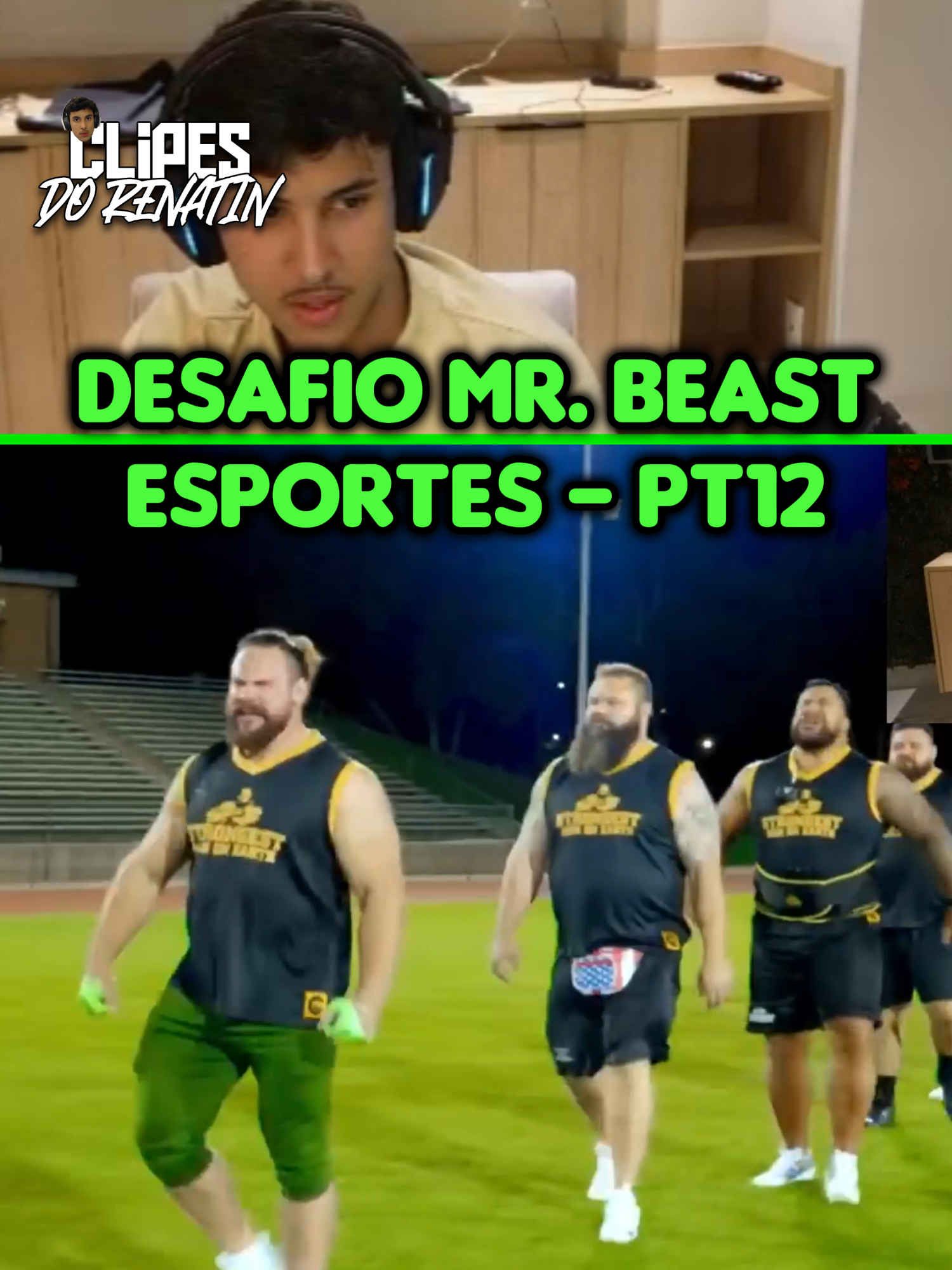 100 CRIANÇAS CONTRA O HOMEM MAIS FORTE DO MUNDO - PARTE 12 #mrbeast #sports #react