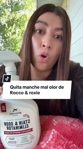el mejor quitamanchas y mal olor si tienes  o no mascotas perfecto para todo tipo de manchas @Rocco & Roxie Supply Co. #quitamanchas #OdorEliminator #cleancarpets 