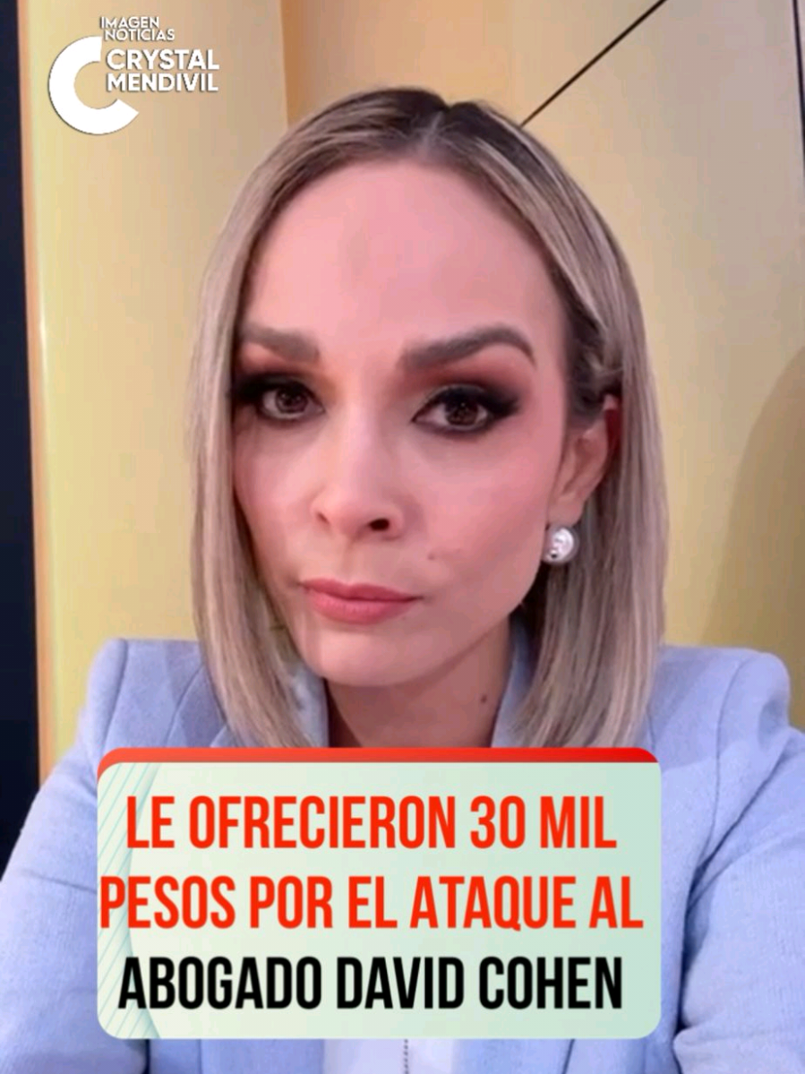 El presunto responsable del ataque al abogado, #DavidCohenSacal, dijo que atacó al litigante por un cobro de 30 mil pesos. El joven de 18 años no actuó solo, eran dos atacantes, él y un cómplice. #NoticiasDelDía con @Crystal Mendivil  #ImagenNoticias #ImagenInforma #YoTeVeo