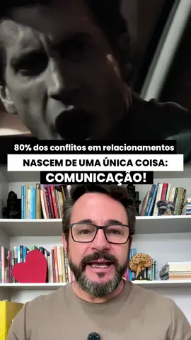 “80% dos conflitos em relacionamentos são causados por uma única coisa: comunicação. #comunicação #conflitos #relacionamento #Autoconhecimento #saudemental 
