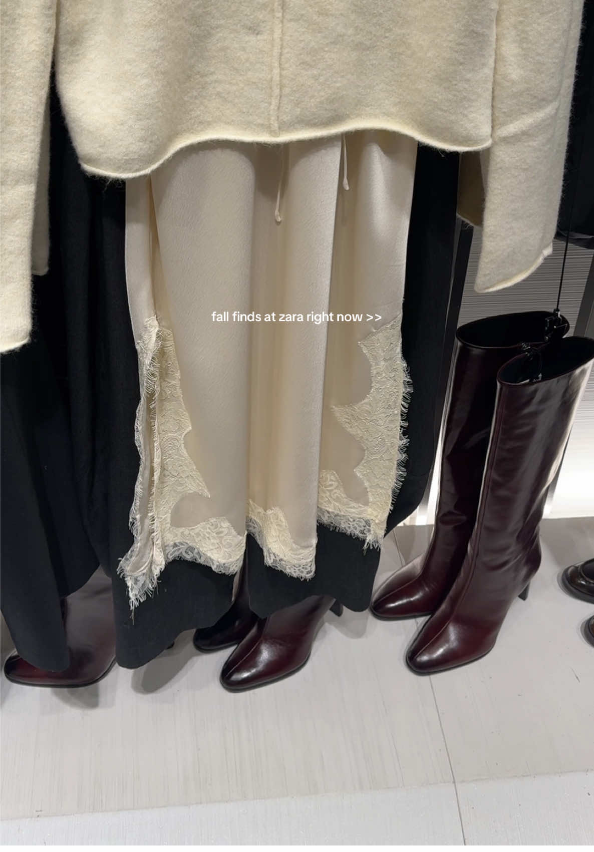 cutest fall finds at zara right now 🍂🤍 #zara #zarahaul #fallfashion 