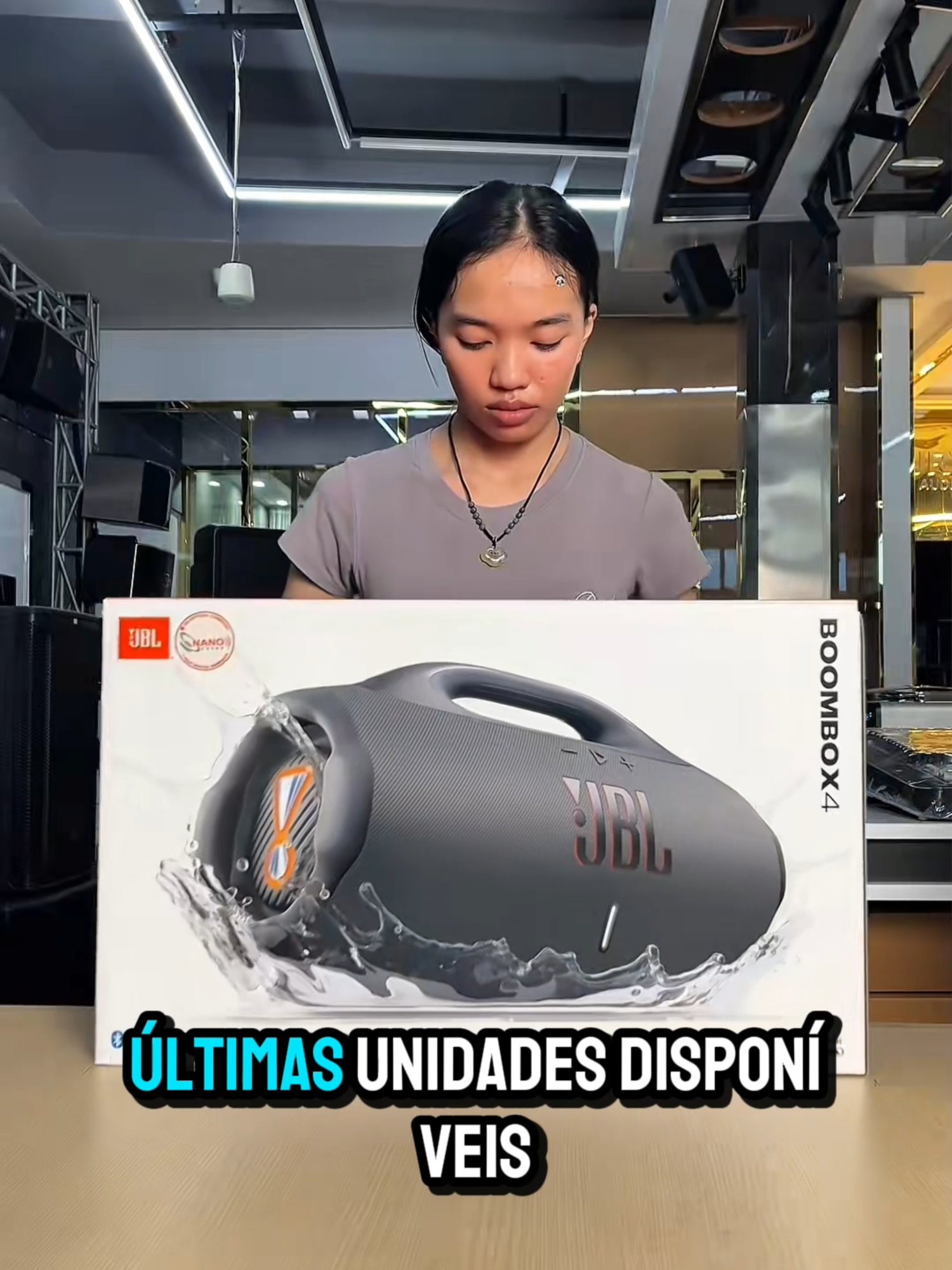 JBL BOOMBOX 4 ! Close no preço e botão de compra] 🎙️ “E o melhor? Hoje ela pode ser sua por apenas R$59,90! Mas atenção ⚠️ — estoque super limitado!” #TIKTOKSHOP #favoritostiktok #caixadesom #jblboombox4 #viral #jBL #unboxingvideo