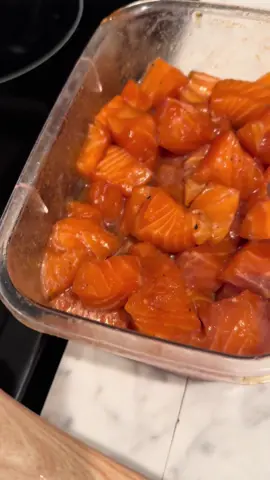 #salmonrecipe was so good I recommend 💯. #puertorico🇵🇷 #asian food #aniversario 