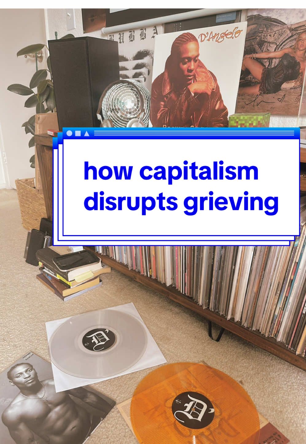 Just another weird example of how capitalism disrupts grieving. Let D’Angelo rest.