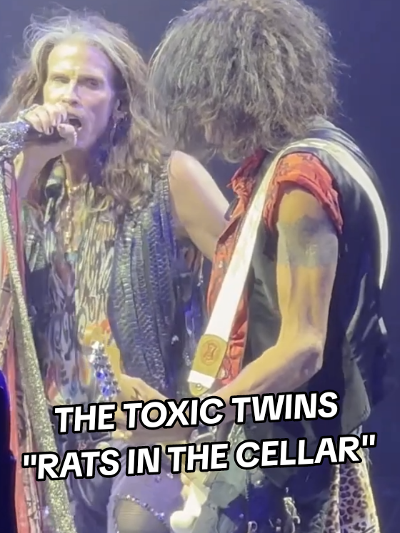 The legendary chemistry between the band on full display performing 