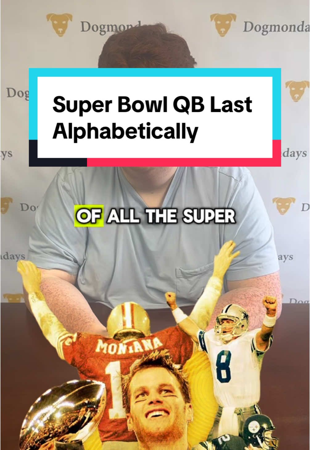 Did you beat him? #sports #trivia #nfl #football #SuperBowl #foryou #fyp #trend #viral #dogmondays 