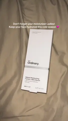 keep your face hydrated!#theordinarybrandweek #theordinary #skincare #theordinarymoisturizer  