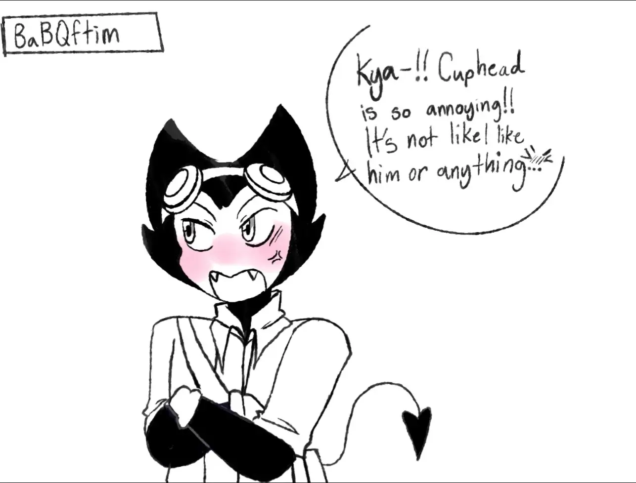 No I don’t support Bl*gthegreatro*ge, they are gross. I just love how fucking stupid Quest is. #mythofthemachine #mythofthemachinebendy #babqftim #fanart #tumblr 