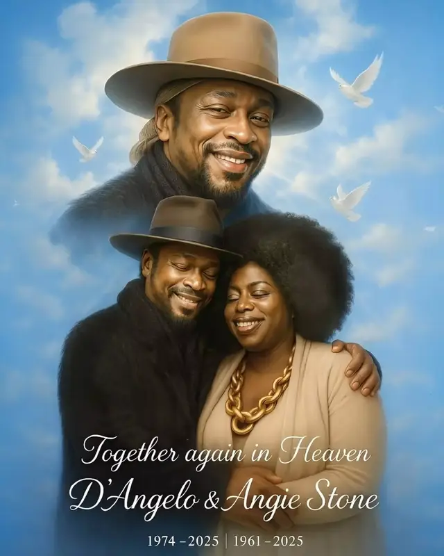 RIP D’Angelo (1974 – 2025) & Angie Stone (1961 – 2025) 😢