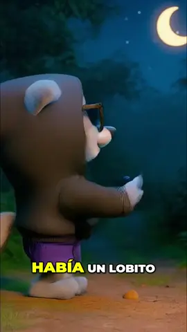 Este lobito tenía un flow muy encendido. No te pierdas el rap de Halloween. #lobo #rap #rima #animales #bosque