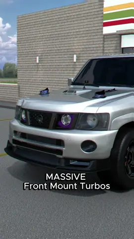 2500HP Nissan Patrol 💀🚀  - Drive it on MkElite servers! #racecar #fyp #vr #fh5 