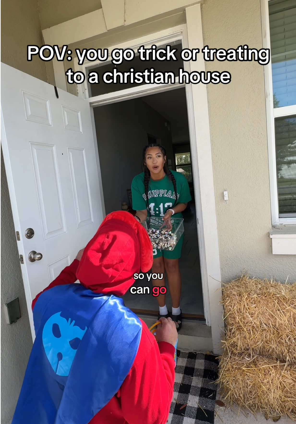 Christians on Halloween be like…. 