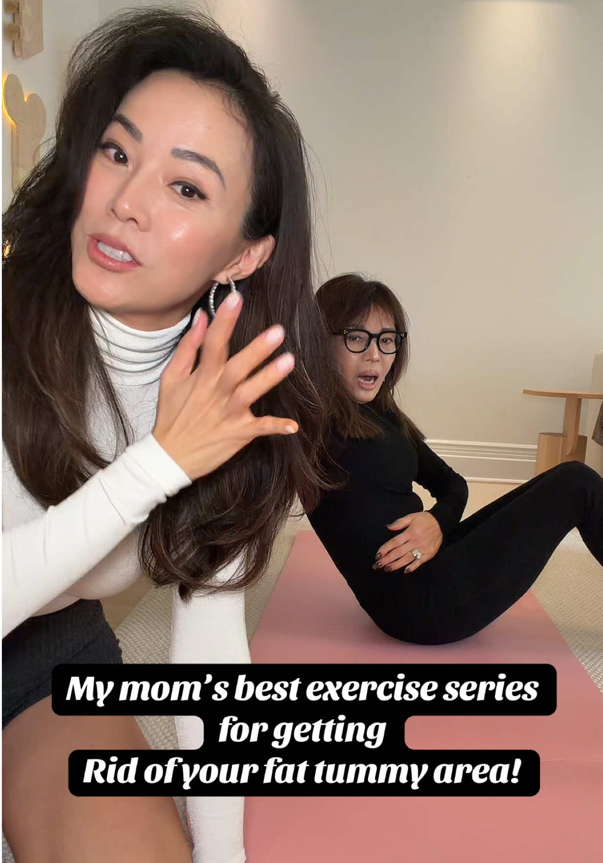 Only 10 minutes every day - my mom’s favorite exercises sequence to get rid of fat stubborn tummy area! #fatbelly #tonedabs #lowerbellyfatworkout 