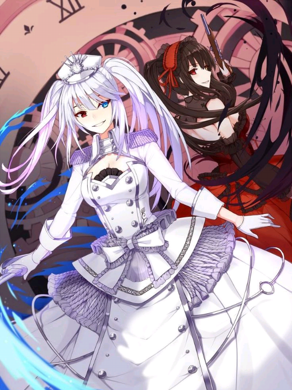 nightmare vs queen #datealive #anime #animefyp #dateabullet 
