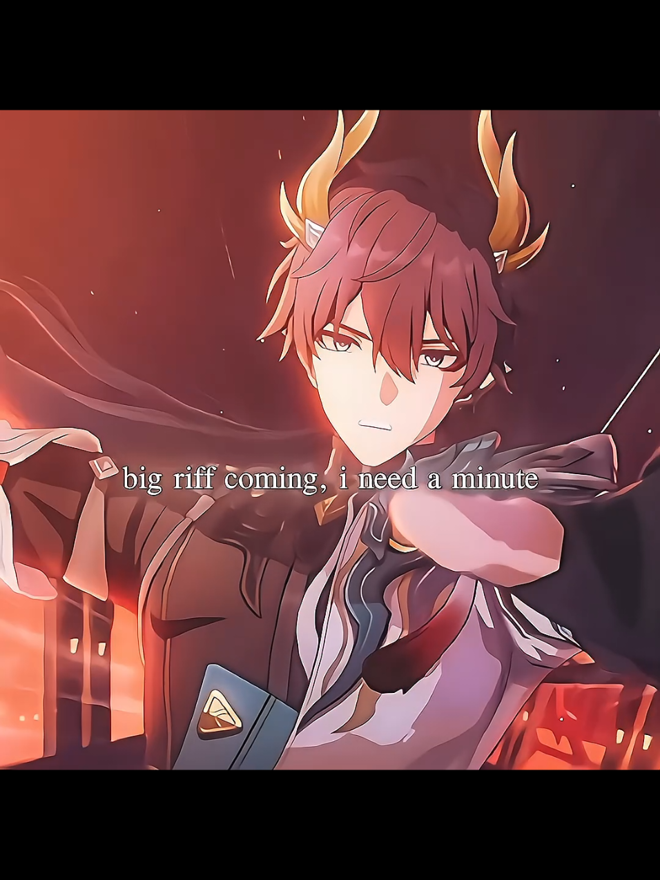 {repost, if flopped} ib @🍻🥞 // 𝐊𝐞𝐢𝐭𝐳 ✰   Hsr trailer and Sabrina's songs drives me- omg  #HonkaiStarRail #hsrcreators  #danheng #fyp #danstelle
