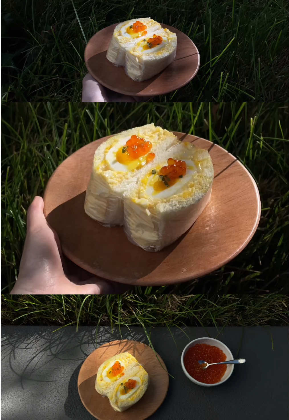 a girl can daydream 🫧 yuzu egg mentaiko sando @YUZUCO  🍞 beginning a cafe mini-bites series, comment what you would like to see!   use my code EMLYANG for 15% off yuzuu #homecafe #sando #japanesefood 