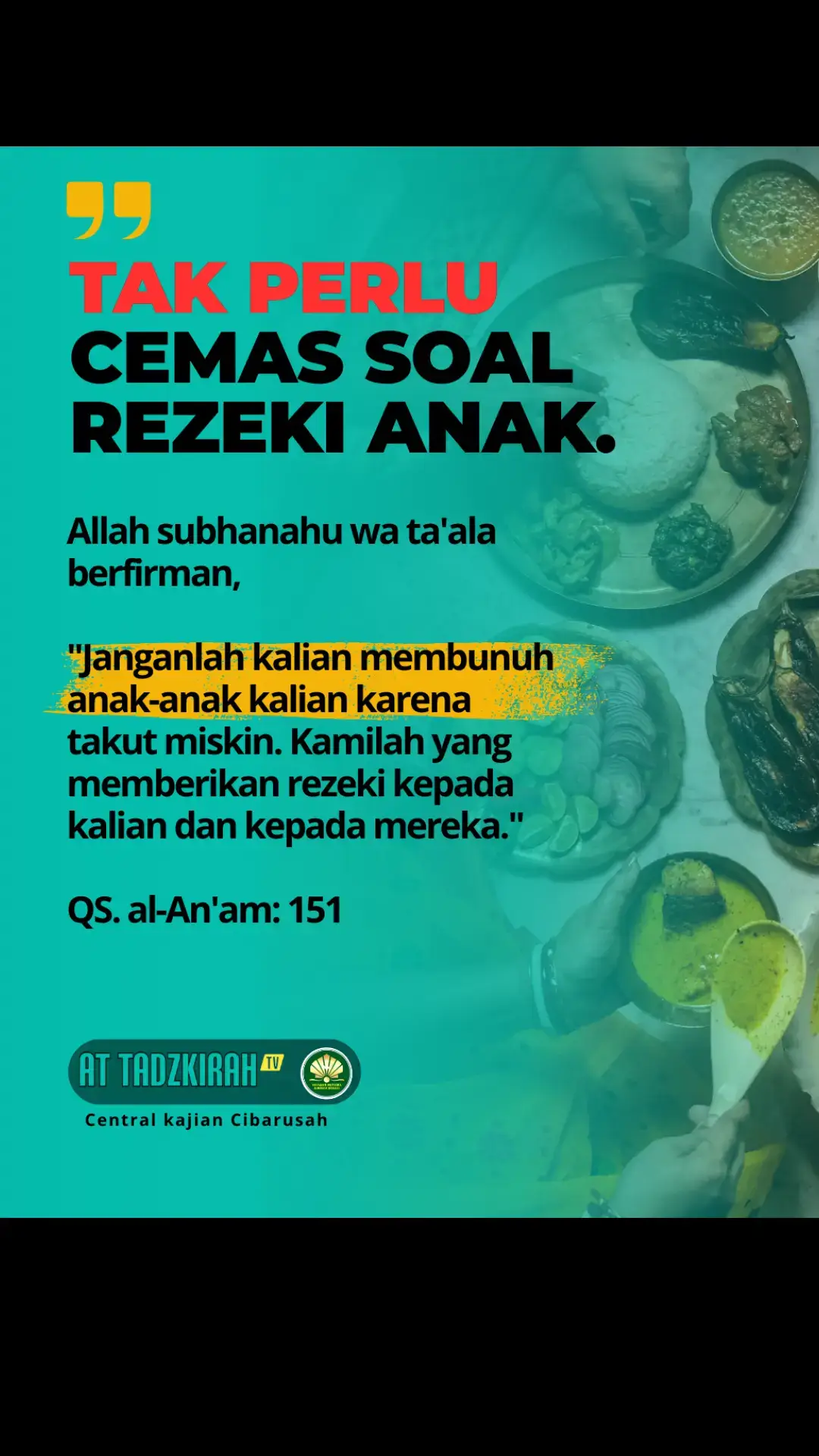 Allah subhanahu wa ta'ala berfirman, 